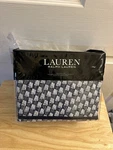Nip Ralph Lauren Casey Geo Print Navy/cream King Sheet Set 4PC. Fixed Price $131.59.