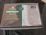 Bedgear Ver-tex Performance Sheet Set, Split King/cal King, Graphite Cooling. Fixed Price $250.00.