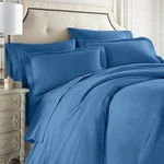 Clara Clark Complete 5 Piece Bedding Set Includes Fitted And Flat Sheets Duvet. Fixed Price $88.46.