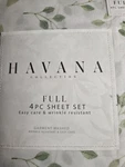 Havana Collection 4 Piece Full Sheet Set. Fixed Price $15.00.