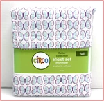 Circo Flutter Purple Blue Butterfly Sheet Set 13" Deep Microfiber Full New. Fixed Price $39.95.