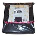 Ocm/roost Dorm Microfiber 3 Piece Sheet Set Twin Xl Solid Black - New Package. Fixed Price $21.99.