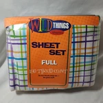 Springmaid Wild Things Full Size Sheet Set. Fixed Price $10.97.