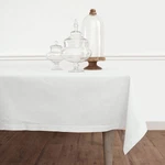 Tablecloth Cotton Linen 58 X 144 Inch White Hemstitch Solino Home Rectangular. Fixed Price $209.99.