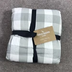 Eddie Bauer Home Gray Queen Flannel Sheet Set Lakehouse Plaid Cotton Soft New. Fixed Price $39.89.