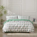 King Boho Duvet Cover Green Paisley Bedding Set With 8 (104"X90") Grayson. Fixed Price $140.82.
