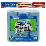 Toolbox Blue Shop Towels 6 Rolls 55 Sheets Multi Purpose Disposable. Fixed Price $10.00.