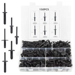 150X Plastic Pom Pop Rivets Set Assortment Poly Bevel Round Head Blind. Fixed Price $17.99.