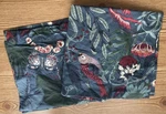 Ikea Filodendron Pillow Sham Standard 33X23 Birds Butterfly Floral Cotton Set. Fixed Price $22.99.
