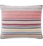 Martha Stewart Collection Single Sham Standard Rustic Yarn-dyed Stripe Cotton. Fixed Price $19.00.