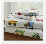 Wildkin's Olive Kids Trains, Planes, Trucks Full Sheet Set Made Pakistan. Fixed Price $80.00.