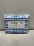 Sferra Plaid Duvet Cover Full/queen Clearwater Blue. Fixed Price $339.97.