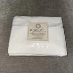 Telerie Toscane Sateen Cal King Cotton Sheet Set Italian 3 Line Stitch Accent. Fixed Price $159.99.