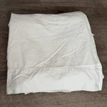 Calvin Klein Nwot King Combed Cotton Solid White Flat Sheet. Fixed Price $29.99.