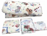 Vtg 80'S Pound Puppies 4 Pc Twin Bed Set Flat/fitted Sheet Comforter Pillowcase. Fixed Price $62.50.