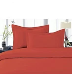 Yves Delorme Triomphe Coral King Duvet Sham Set 3PC Egyptian Cotton Sateen New. Fixed Price $300.00.