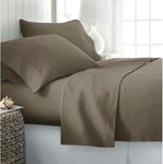 Becky Cameron Ultra Soft Deep Pocket Microfiber 4 Piece Bed Sheet Set Full Brown. Fixed Price $39.27.