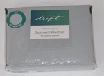 Sanders Drift Collection Garment Washed 4 Pc Twin Sheet Set Grey. Fixed Price $5.04.