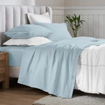 Egyptian Cotton 650 Thread Count Bed Sheet Set - 18 & 20 Inch Extra Deep Pocket. Fixed Price $128.70.