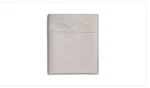 Hudson Park Collection Egyptian Percale Fitted Sheet, Twin, Silver. Fixed Price $50.00.