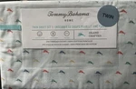 Tommy Bahama Twin Sheet Set Multicolor Marlin Fish 100% Cotton Percale. Fixed Price $49.99.