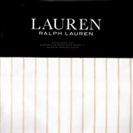 Ralph Lauren Queen Sheet Set Spencer Stripe Clay Tan 4PC Sateen Farmhouse Beach. Fixed Price $96.79.