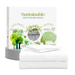 King Size White Bed Set, 400 Thread Count Deep Pocket For Ki.... Fixed Price $147.39.