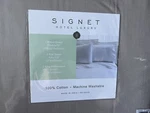 Signet Hotel Luxury California King 100% Cotton 4 Piece Sheet Set -TAUPE-300TC. Fixed Price $62.88.