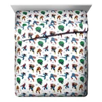 Jay Franco Kids Avengers Queen Sheet Set Fitted, Flat, Pillow Case Ultra-sof. Fixed Price $49.45.