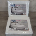 Lot Of Mypillow 100% Cotton Percale Bed Sheets 270 Thread Count Twin White. Fixed Price $59.95.