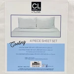 Comfortlab Cooling Temperature Regulating 4-PIECE Queen Sheet Set 100% Polyester. Fixed Price $30.21.