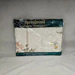 Vintage 80S Twin Flat Sheet Springmaid Key Largo Floral Butterfly Iron Nos. Fixed Price $17.99.
