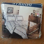 Vintage Danville 3 Piece Twin Sheet Pillowcase Bedding Floral Pattern Set Usa. Fixed Price $39.94.