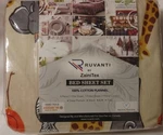 Flannel Sheets Full 100%COTTON 4 Piece Animal Print Ruvanti By Zainitex(canada). Fixed Price $49.95.