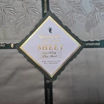 New Waterford Castleroche Seacrest King Flat Sateen Sheet Embroidered. Fixed Price $142.45.