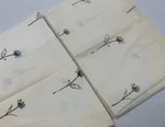 (2) Vintage Westpoint Stevens Long Stem Floral Standard Pillow Cases Usa. Fixed Price $14.99.
