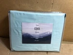 Pure Fiber Just Cool 100% Viscose Made From Bamboo Queen Sheet Set Blue. Fixed Price $75.00.