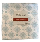 South Point Home 4-PC Microfiber Sheet Set, Twin/twin Xl, Bombay Medallion. Fixed Price $28.95.