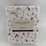 Nwt Laura Ashley Evie Full Size Pink /green Floral 100% Cotton Percale Sheet Set. Fixed Price $69.98.