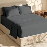 Hearth & Harbor Extra Deep Pocket Queen Sheets Sets Fits Mattress 18-24 Inches. Fixed Price $33.74.
