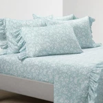 Lush Decor Garden Of Flowers Ruffle Sheet Set Full 6 Piece Blue - Floral. Fixed Price $93.56.
