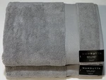 Wamsutta Bath Sheet 2 Piece Set 100% Cotton Grey Color 34"X64". Fixed Price $82.55.