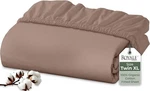 Royale Linens 100% Organic Cotton Fitted Sheet - Percale Weave Twin Xl, Mocha. Fixed Price $26.95.