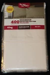 Better Homes & Gardens Damask Stripe Pillowcases Ivory Std King New. Fixed Price $14.99.