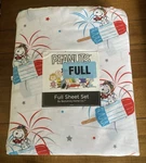 Nwt Berkshire Peanuts Snoopy 4TH Of July Full Sheet Set Patriotic Rocket Pop 4PC. Fixed Price $38.00.