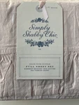 New Rachel Ashwell Simply Shabby Chic *full Flat & Fitted Sheet Set Vintage Pink. Fixed Price $149.95.