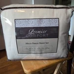Premier Comfort Micro Fleece Queen Sheet Set. Fixed Price $30.00.