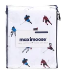 Queen Size Hockey Players Sticks Sports Flannel Sheet Set Maximoose New. Fixed Price $39.99.