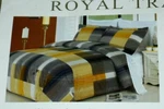 Royal Traditions Luxury King/cal-king 3 Pc Duvet Set Amber 100% Egyp.cotton New. Fixed Price $84.99.