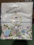 Vintage Springmaid Combed Percale Double Size Flat Sheet Morning Garden. Fixed Price $26.99.